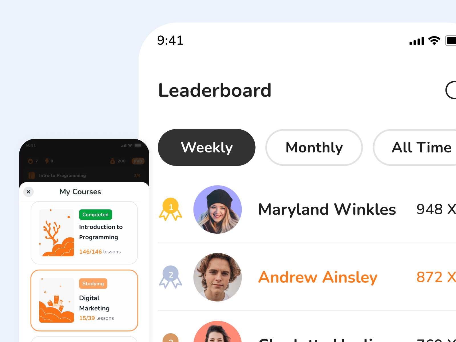 iOS app